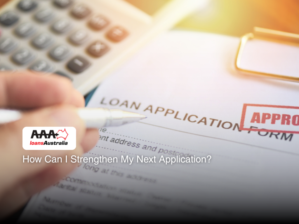 A loan application form stamped with "approve" in Bundaberg